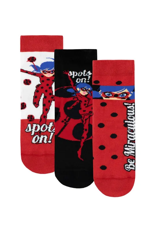 Marinette as Ladybug Socks 3 Pack - Miraculous