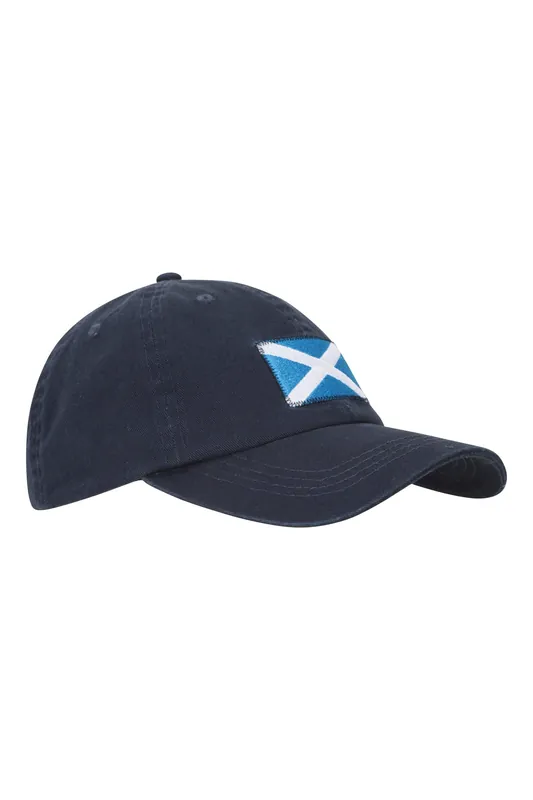 Scotland Embroidered Adjustable Head Strap 100% Cotton Baseball Cap - Mountain Warehouse