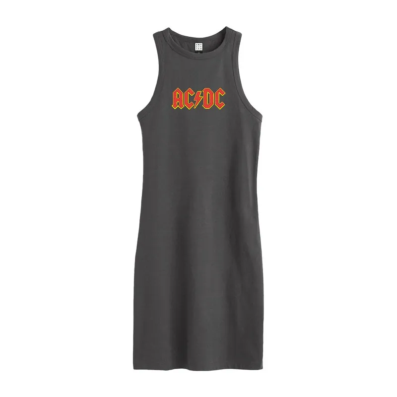 AC DC Slim Sleeveless Dress - Amplified