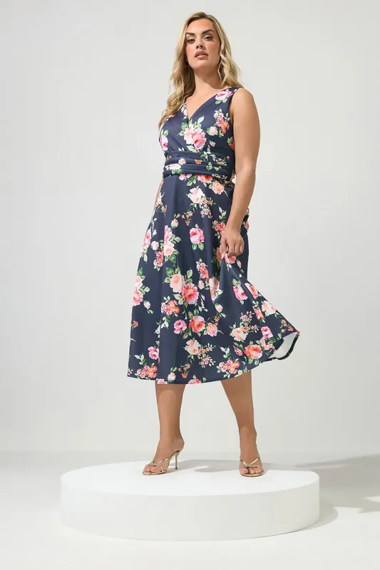 Floral Midi Dress - Yours