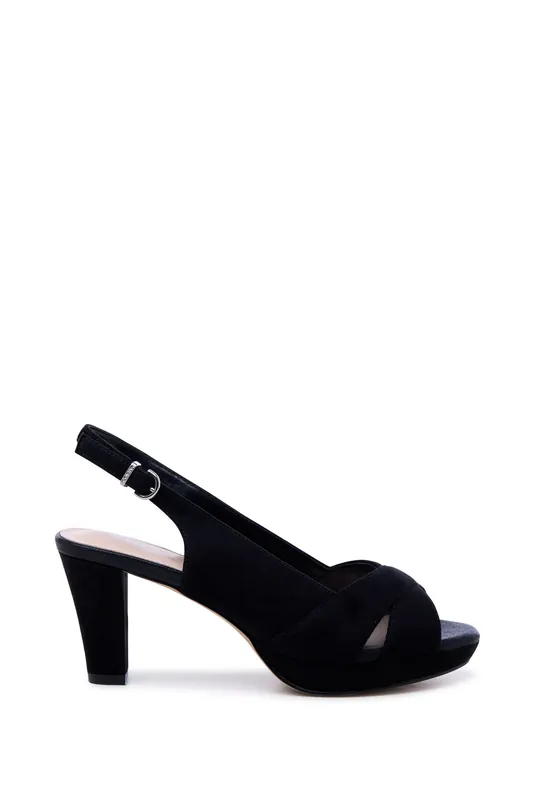 Louise' Block Heel Platform Sandals - Paradox London