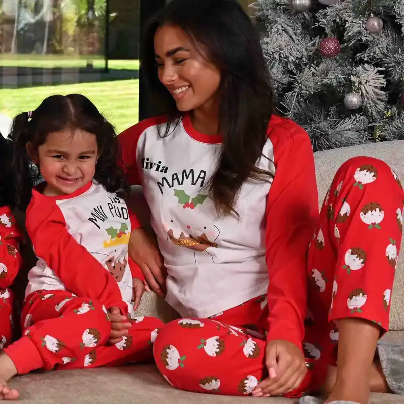 Personalised PUD Christmas Pyjamas - Lulabay