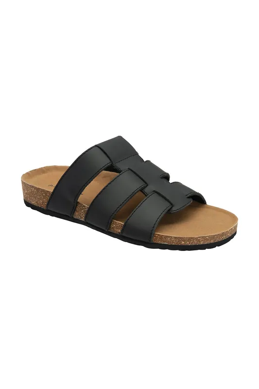 Mikhael' Leather Mule Sandals - Dunlop