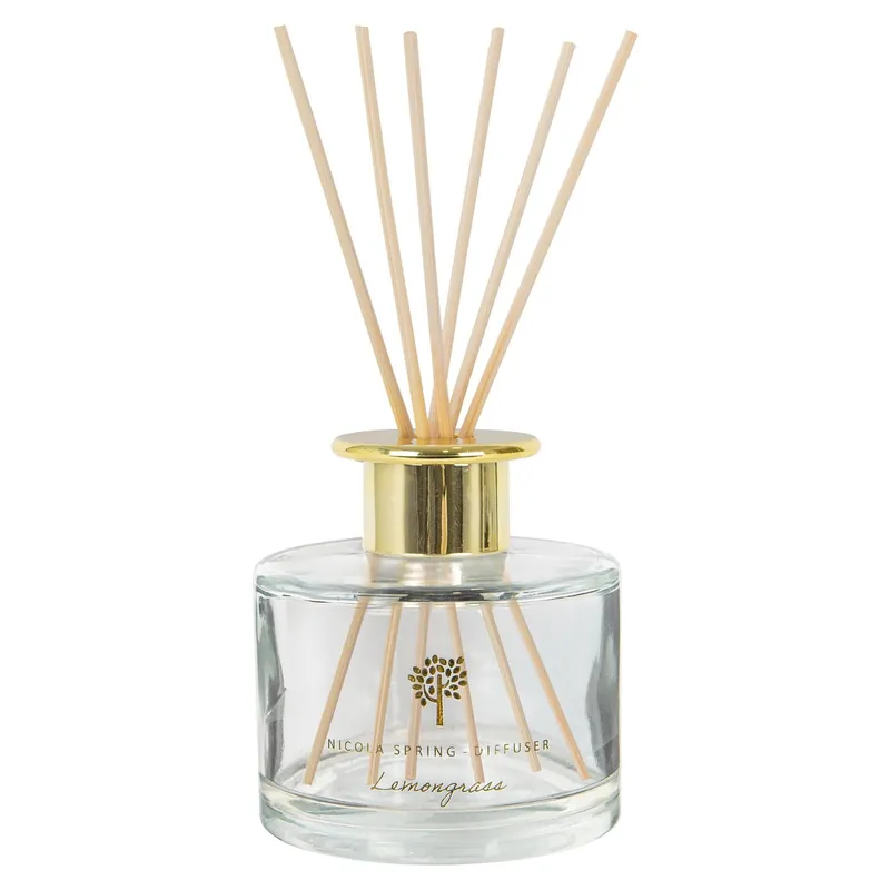 200ml Lemongrass Reed Diffuser - Fruity Summer Scent Jar