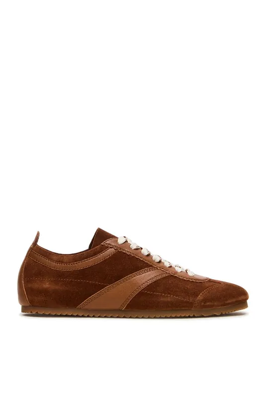 Jaye Brown Suede' Suede Trainers - STEVE MADDEN