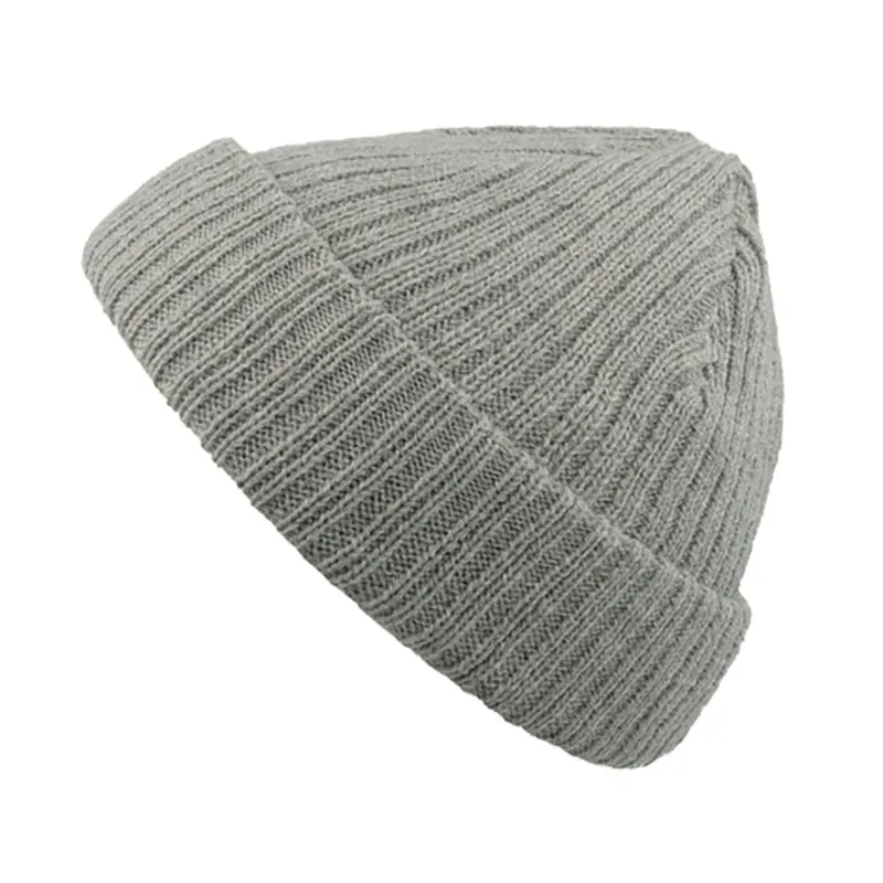 Docker Short Beanie With Turn Up - Atlantis