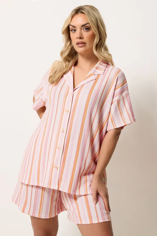 Textured Stripe Shirt - Yours