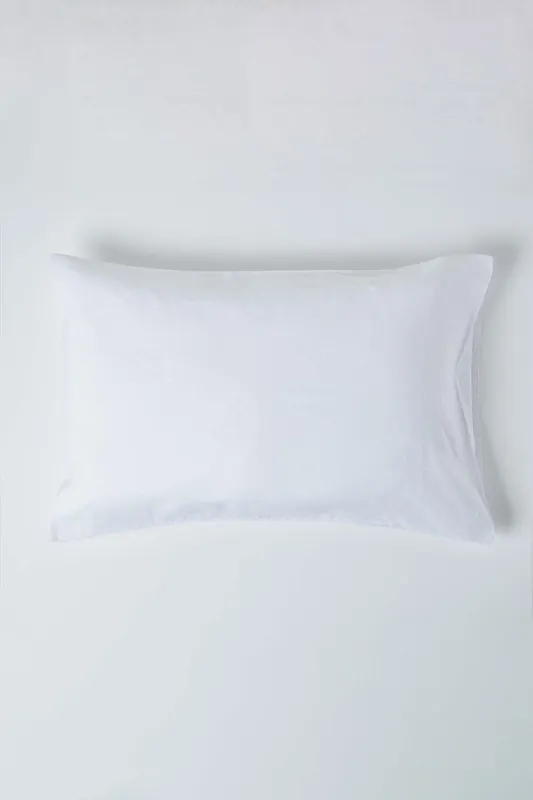 European Linen Pillowcase, 40 x 40 cm - Homescapes
