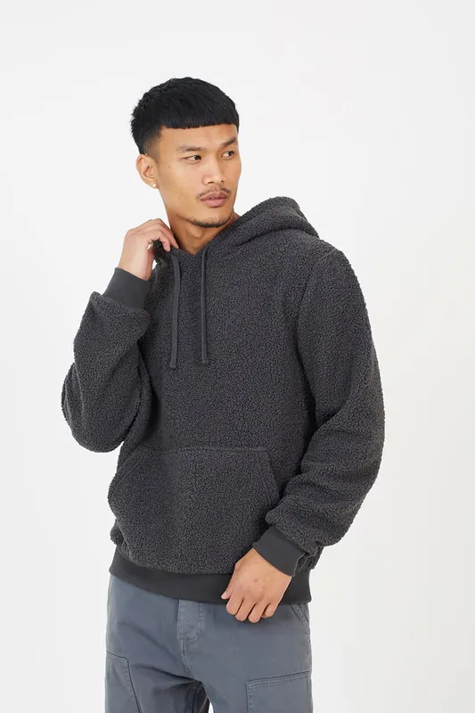 Teddy Fleece Hoodie - Brave Soul