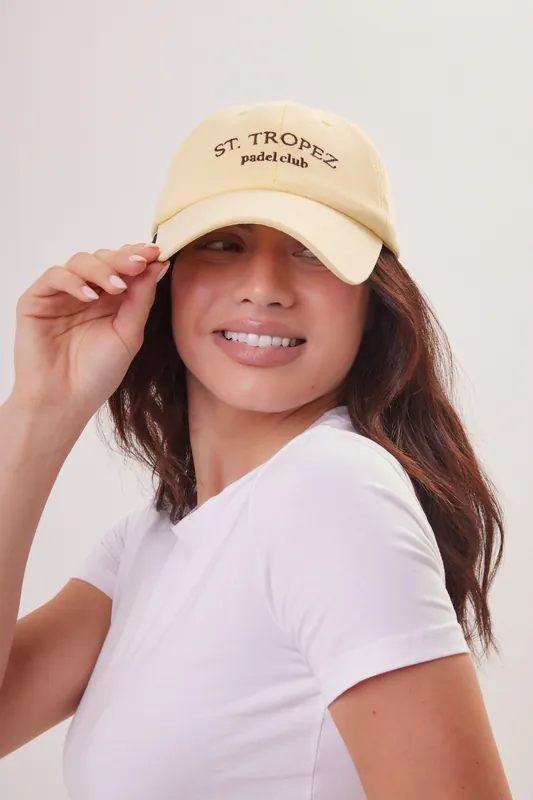 St. Tropez Padel Club Baseball Cap - My Accessories London