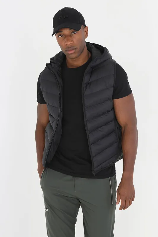 Hooded Padded Gilet - Brave Soul