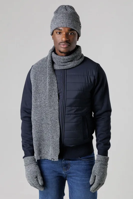 Knit Hat, Scarf and Gloves Set - Tokyo Laundry
