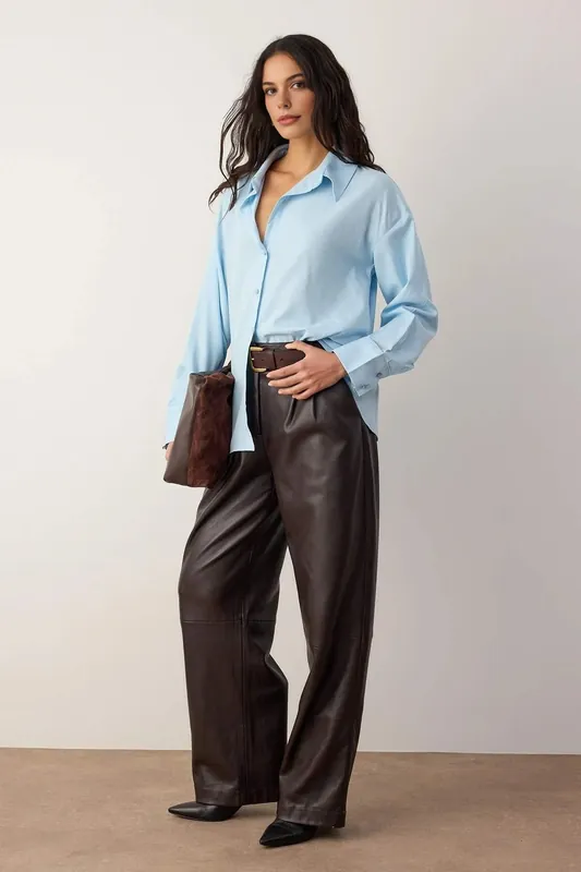 Oversized Oxford Shirt - WOVCOR