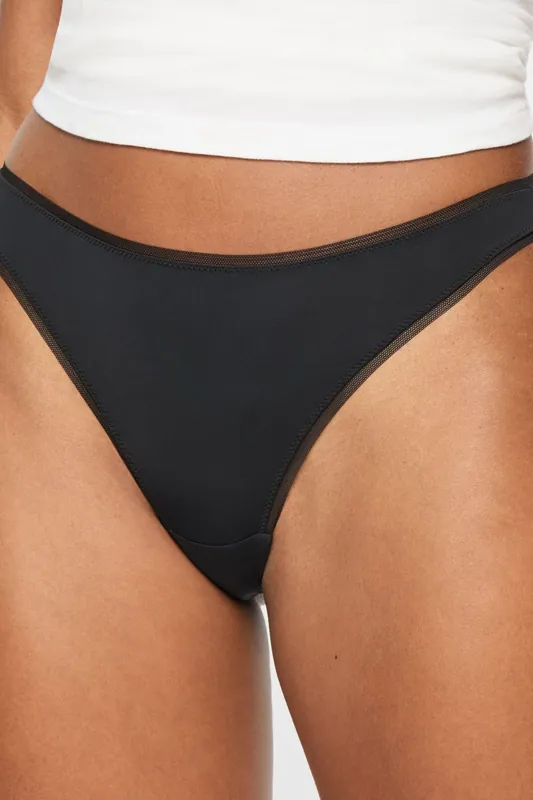 Knickerbox Lace Microfibre Thong - Pack of 3