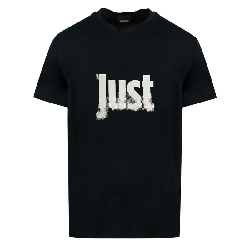 Fading Logo Black T-Shirt