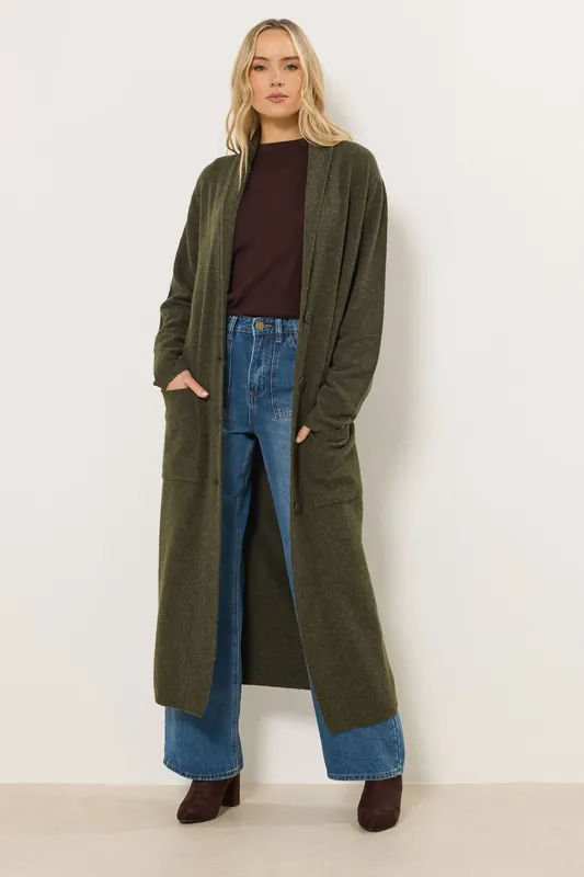 Tall Knitted Maxi Cardigan - Long Tall Sally