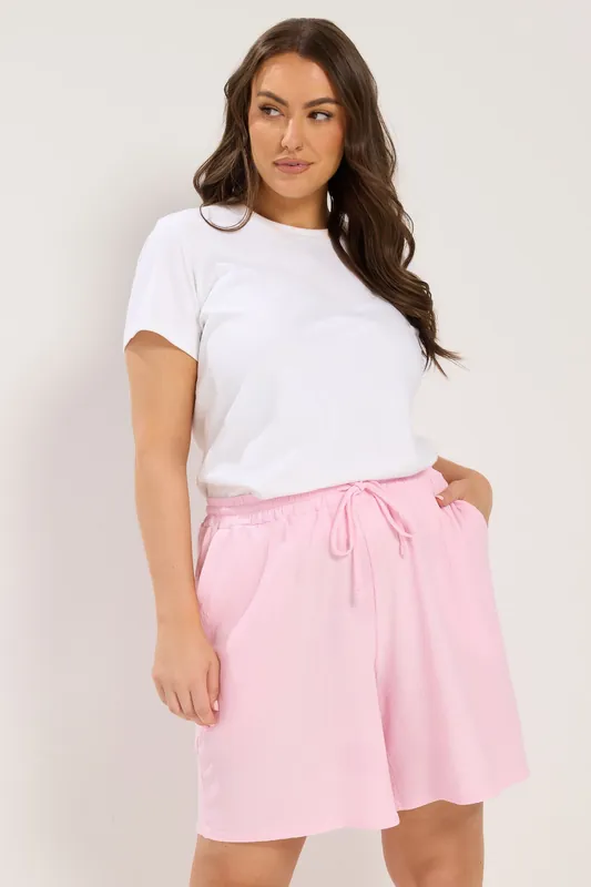 Crinkle Jersey Shorts - Yours