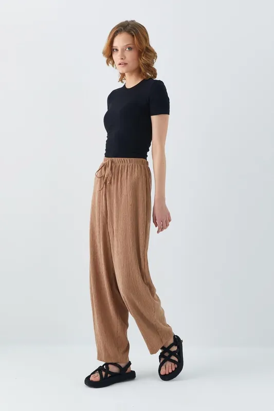 Jogger Fit Drawstring Pants - MixRay