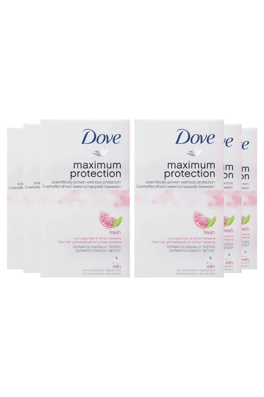 FW 'Antiperspirant' Cream Pomegranate Maxpro, 6x 45ml - Dove