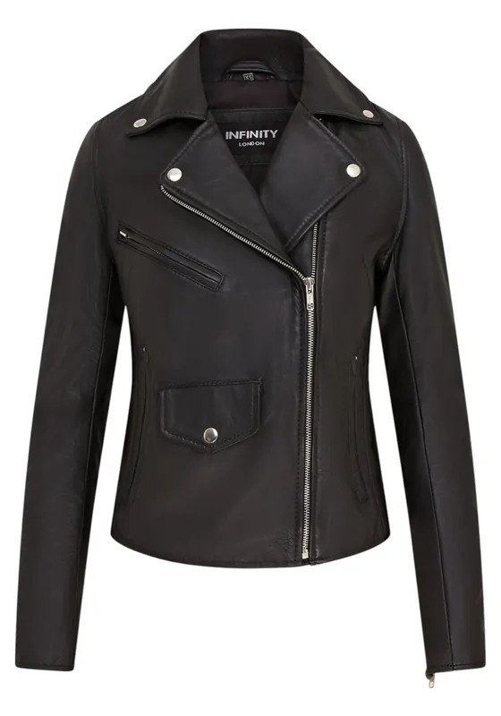 Vintage Classic Brando Biker Leather Jacket - Broome