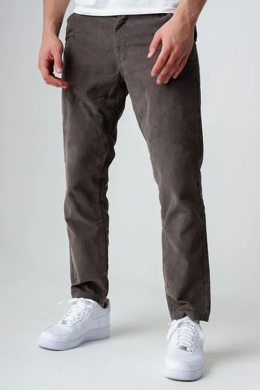 Cotton Cord Straight Leg Trousers - Influence