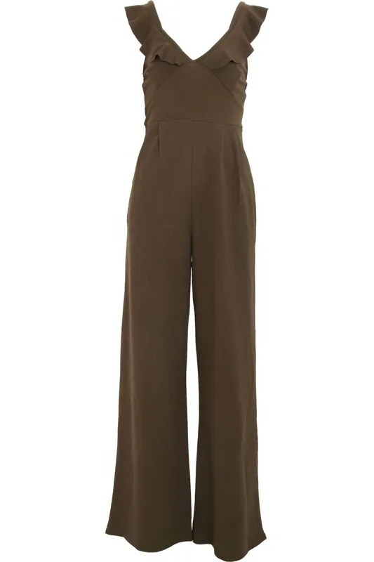 Sabor Frill Jumpsuit - Girls On Film