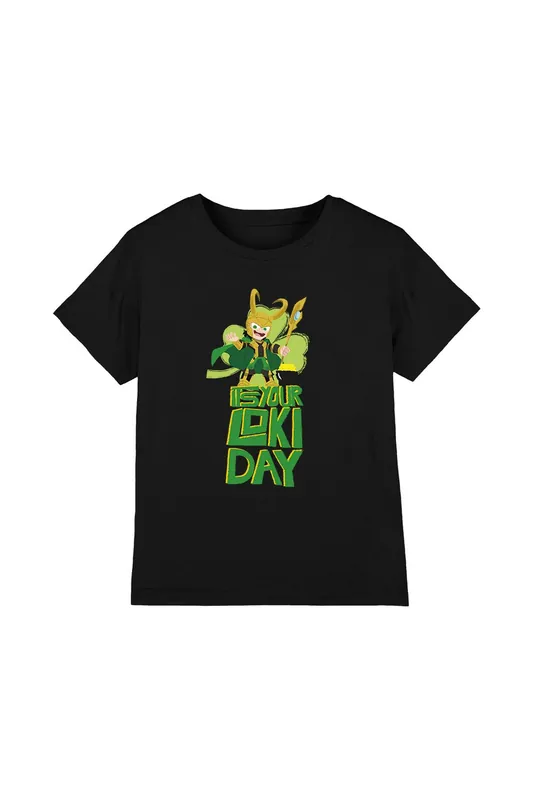 Loki St Patrick'S Day Day Kids T-Shirt Black