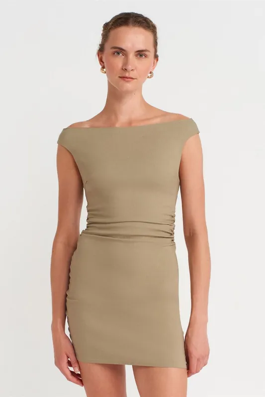 Bodycon Mini Bardot Dress - Dilvin