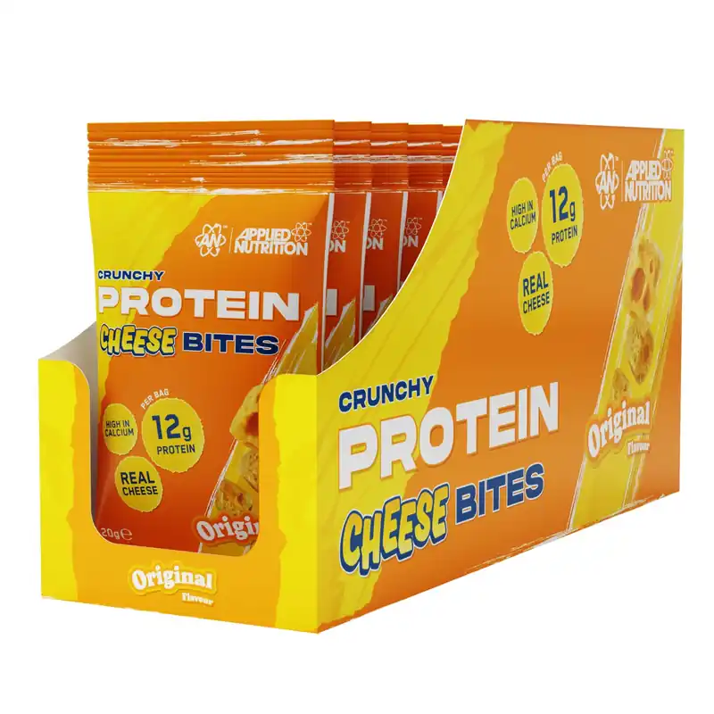 Crunchy Protein Cheese Bites Snack - Original - 10 Servings