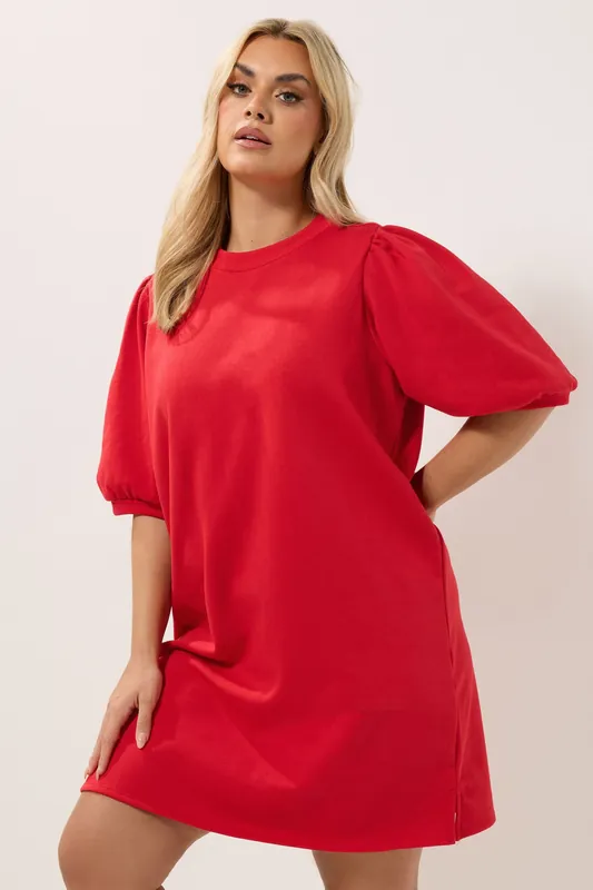 Balloon Sleeve Dress - Yours