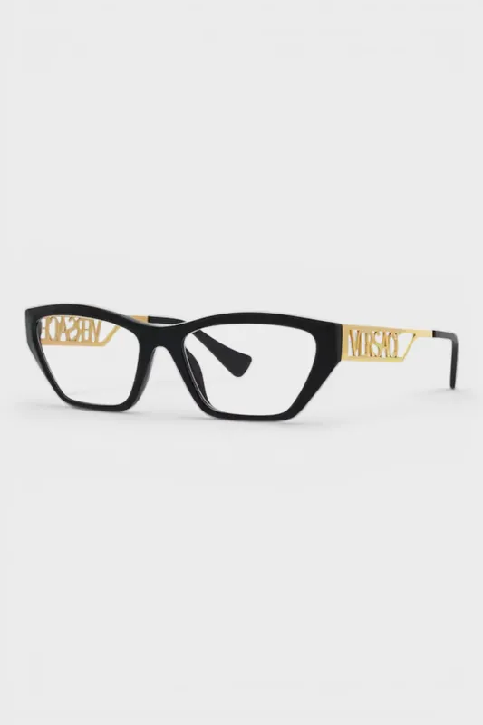 Logo Cat-Eye Glasses