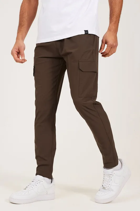 Slim Fit Cargo Style Trousers - Brave Soul