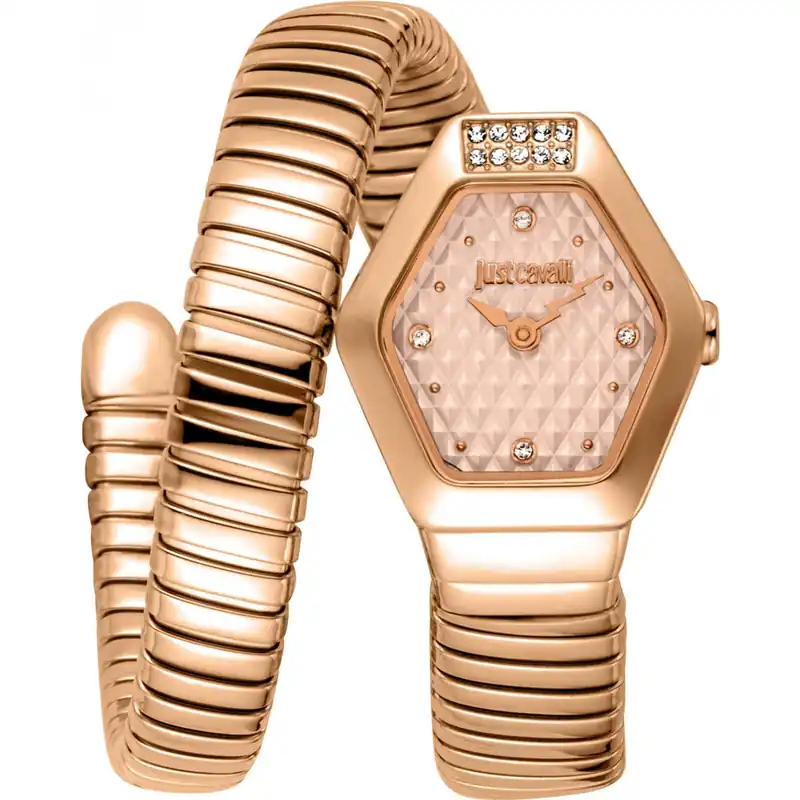 JC1L394M0045 Signature Snake 23mm Quartz Watch - Just Cavalli