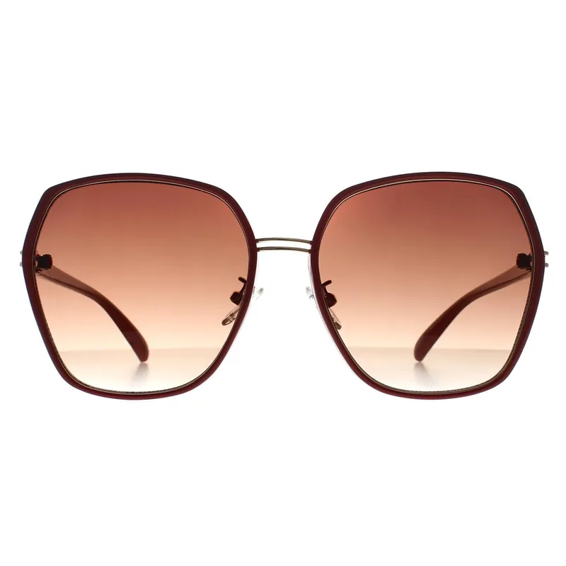 Butterfly Shiny Red Brown Gradient GF0407 - Guess