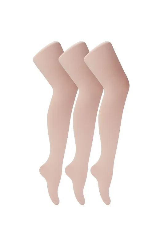 3 Pack 70 Denier Soft Nylon Ballet Tights - Sock Snob