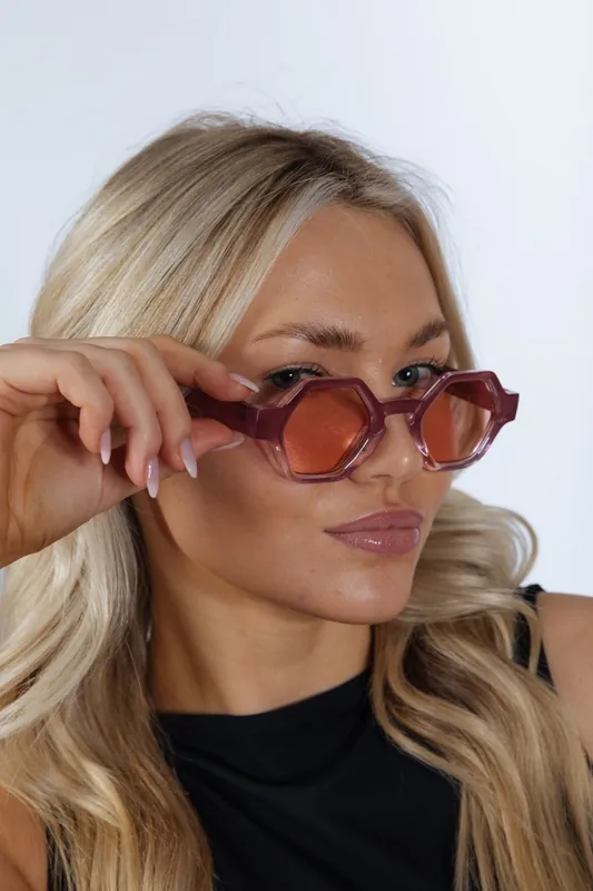 Round Hexagon Sunglasses - SVNX