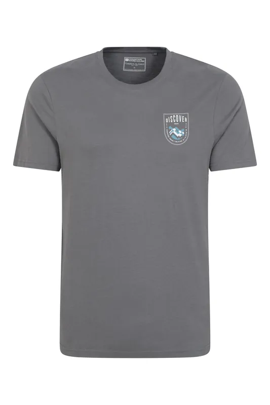 'Discover Oban' Breathable Everyday Wear Cotton T-Shirt