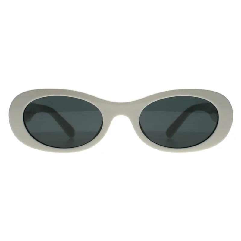 Oval White Ivory Dark Grey MU06ZS - Miu Miu