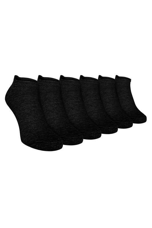 6 Pack Cotton Trainer Socks Breathable Sports Ankle Socks - Sock Snob