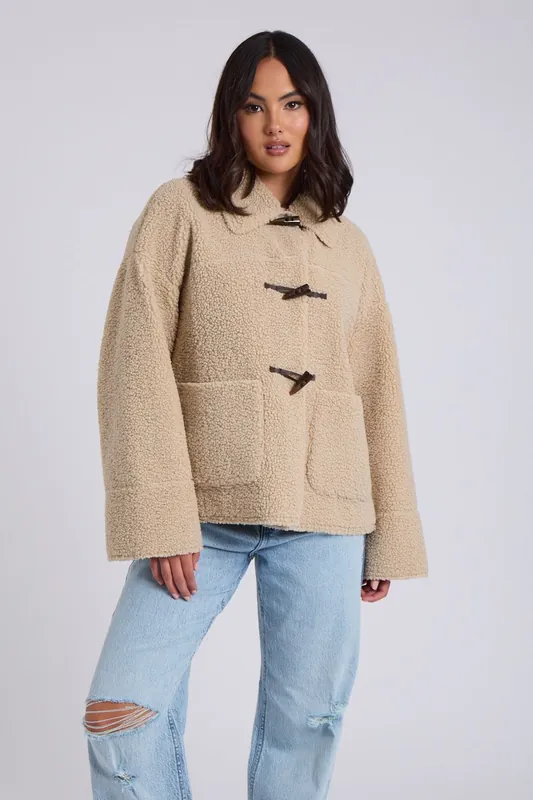 Borg Duffle Coat - Urban Bliss