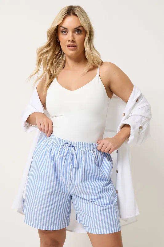 Woven Stripe Shorts - Yours