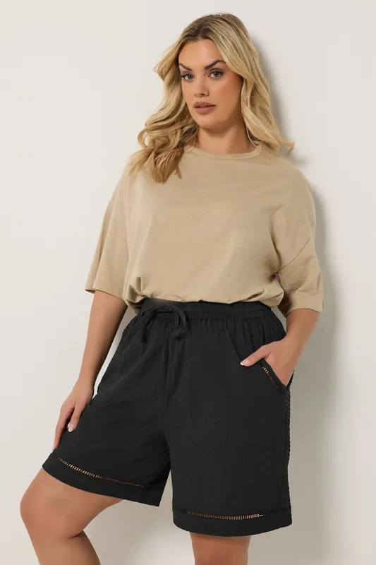 Ladder Detail Shorts - Yours