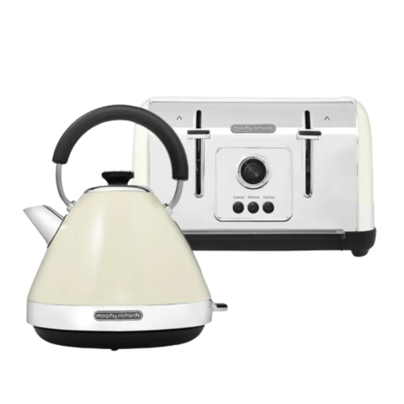 Cream Venture Kettle & Toaster Bundle - Morphy Richards