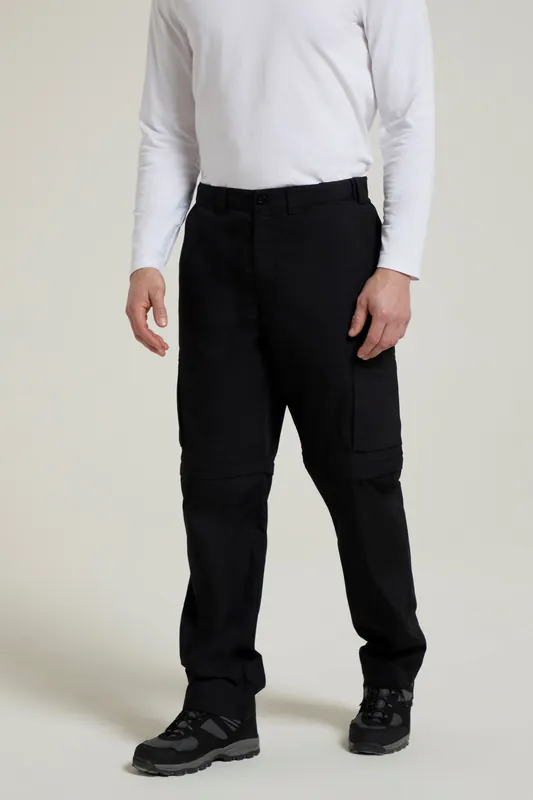 Zip Off Trek Trousers Convertible Shorts Walking Hiking - Mountain Warehouse