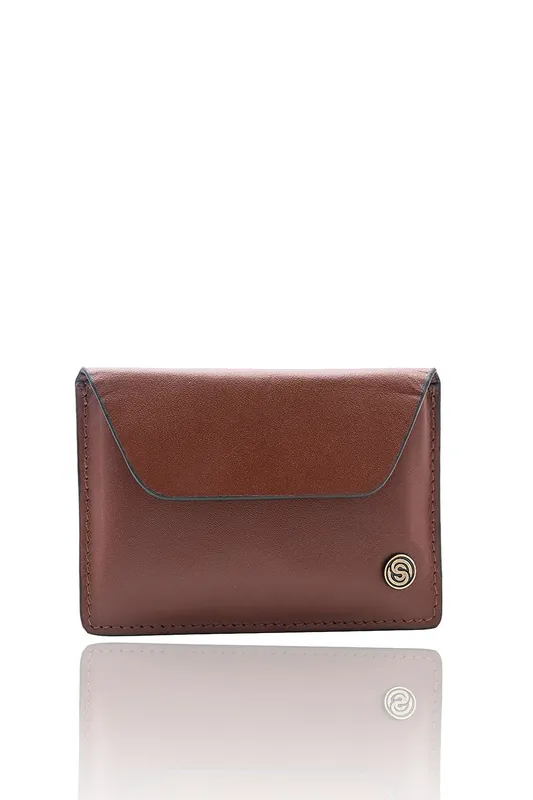 Sovona Leather Coin Purse - Silver Street London