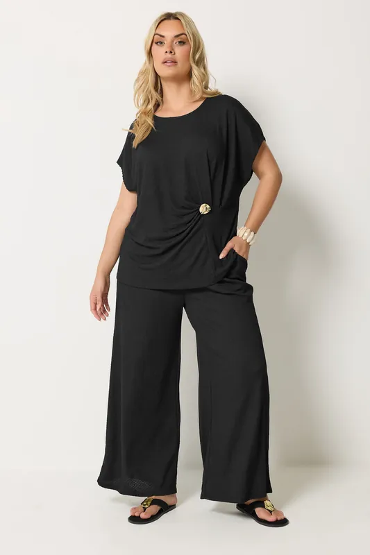 Wide Leg Trousers - Yours
