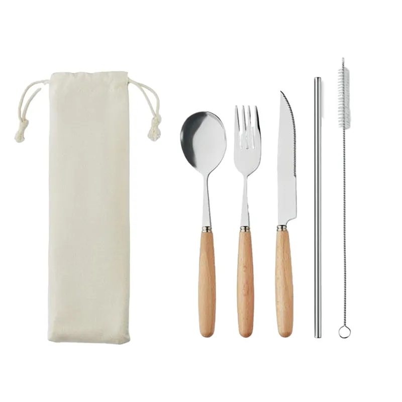 Custa Set Stainless Steel Cutlery Set (Pack of 5) - MidOcean