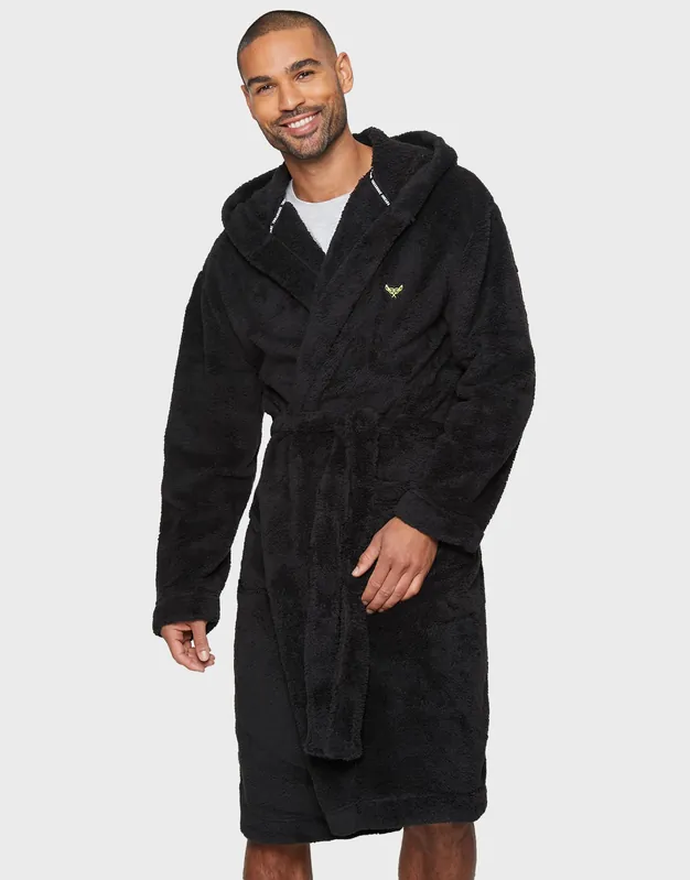 Revel' Hooded Dressing Gown - Threadbare