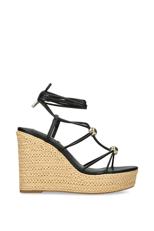 Tulym Black' Sandals - STEVE MADDEN