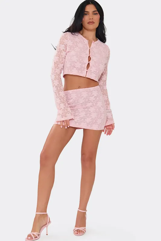 Lace Mini Skirt - EGO